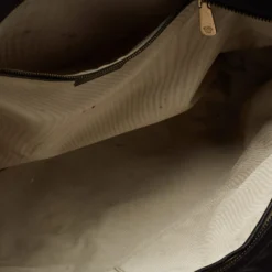 Versace Black Patent And Leather Vanitas Shopping Tote For Women -Versace Official Website luxury women versace used handbags p681227 010