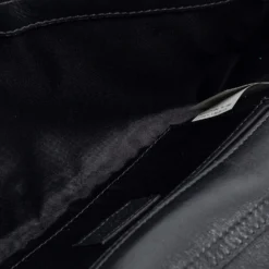 Versace Black Quilted Leather Medusa Chain Clutch For Women -Versace Official Website luxury women versace used handbags p682090 009