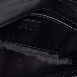 Versace Black Quilted Leather Medusa Chain Clutch For Women -Versace Official Website luxury women versace used handbags p682090 010