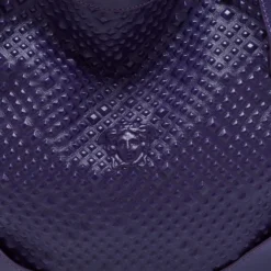 Versace Purple Embossed Leather Hobo For Women -Versace Official Website luxury women versace used handbags p683745 010