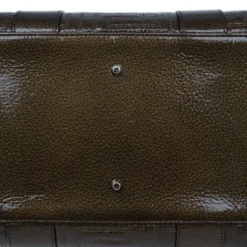 Versace Bronze Quilted Snap Out Of It Satchel For Women -Versace Official Website luxury women versace used handbags p9346 015