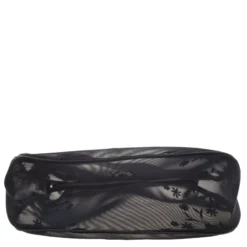 Versace Black Mesh Vintage Shoulder Bag For Women -Versace Official Website luxury women versace used handbags p97807 006