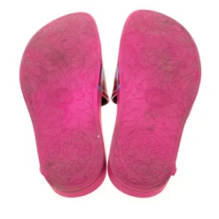 Versace Pink Baroque Leather Medusa Head Printed Slides Size 38 For Women -Versace Official Website luxury women versace used shoes p210603 002