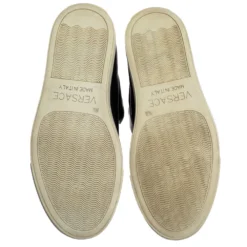 Versace Black Leather Palazzo Medusa High Top Sneakers Size 36 For Women 13 Versace Black Leather Palazzo Medusa High Top Sneakers Size 36 For Women -Versace Official Website luxury women versace used shoes p328771 002