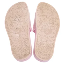 Versace Pink Rubber Medusa Flat Slides Size 39 For Women -Versace Official Website luxury women versace used shoes p465651 001