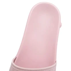 Versace Pink Rubber Medusa Flat Slides Size 39 For Women -Versace Official Website luxury women versace used shoes p465651 004