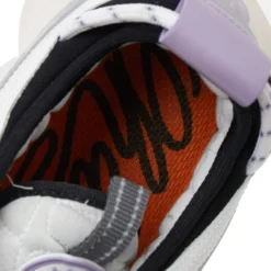 Versace White/Purple Suede And Leather Chain Reaction Sneakers Size 39.5 For Women -Versace Official Website luxury women versace used shoes p526576 005