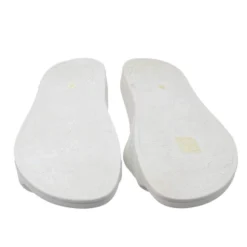 Versace White Rubber Medusa Slides Sandals Size 37 For Women -Versace Official Website luxury women versace used shoes p535921 1637039258 007