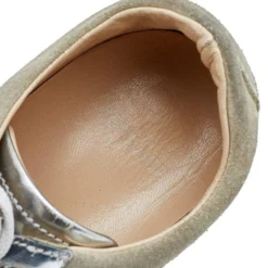 Versace Multicolor Leather And Suede Logo Detail Low Top Sneakers Size 36 For Women -Versace Official Website luxury women versace used shoes p542309 1637417121 003