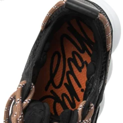 Versace Black Mesh And Nubuck Chain Reaction Sneakers Size 39 For Women 14 Versace Black Mesh And Nubuck Chain Reaction Sneakers Size 39 For Women -Versace Official Website luxury women versace used shoes p559610 006