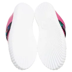 Versace Pink Leather Slip-On Sneakers Size 36 For Women -Versace Official Website luxury women versace used shoes p560534 007