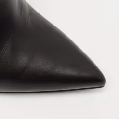 Versace Black Leather Medusa Head Booties Size 35 For Women -Versace Official Website luxury women versace used shoes p641238 007