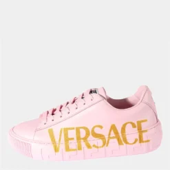 Versace Pink Wmns Greca Low Top Sneaker EU 40 For Women