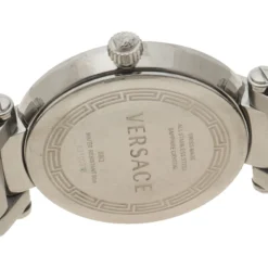 Versace Black Stainless Steel Reve Women's Wristwatch 35 Mm For Women -Versace Official Website luxury women versace used watches p121105 0004