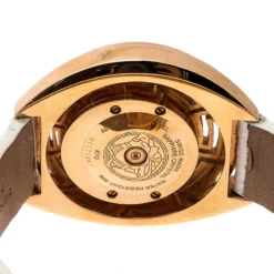 Versace White Mother Of Pearl Gold Tone Diamond 67Q Women's Wristwatch 39 Mm For Women -Versace Official Website luxury women versace used watches p140557 0004