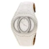 Versace White Stainless Steel Eclissi 74Q Women's Wristwatch 39 Mm For Women