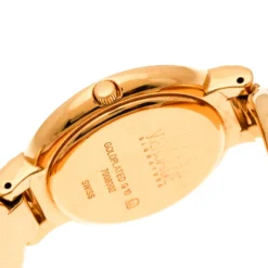 Versace Black Gold Tone Medusa Icon Women's Wristwatch 30 Mm For Women -Versace Official Website luxury women versace used watches p182696 005