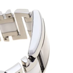 Versace White Ceramic Gold Stainless Steel Era 70Q Women's Wristwatch 24 Mm For Women 14 Versace White Ceramic Gold Stainless Steel Era 70Q Women's Wristwatch 24 Mm For Women -Versace Official Website luxury women versace used watches p185676 003