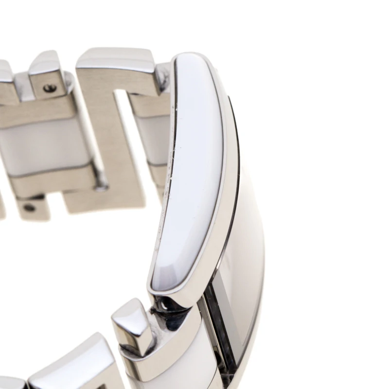 Versace White Ceramic Gold Stainless Steel Era 70Q Women's Wristwatch 24 Mm For Women 7 Versace White Ceramic Gold Stainless Steel Era 70Q Women's Wristwatch 24 Mm For Women - Image 7