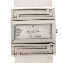Versace Mother Of Pearl Stainless Steel Beauville VSQ99 Women's Wristwatch 38 Mm For Women -Versace Official Website luxury women versace used watches p197270 001
