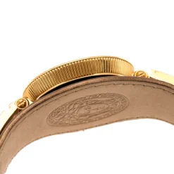 Versace Rose Gold Plated Stainless Steel V Signature VLA Women's Wristwatch 35 Mm For Women -Versace Official Website luxury women versace used watches p204565 004