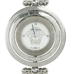 Versace Eon Stainless Steel Womens Wristwatch 25.2 MM For Women