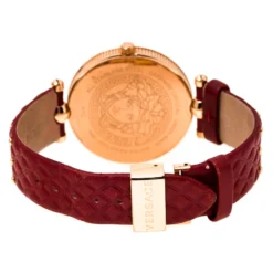 Versace Red Rose Gold Plated Stainless Steel Vanitas K7Q Women's Wristwatch 40 Mm For Women 12 Versace Red Rose Gold Plated Stainless Steel Vanitas K7Q Women's Wristwatch 40 Mm For Women -Versace Official Website luxury women versace used watches p229787 008