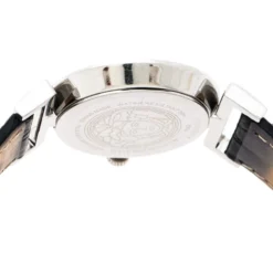 Versace Black Stainless Steel Vanity P5Q Women's Wristwatch 35 Mm For Women -Versace Official Website luxury women versace used watches p233392 003