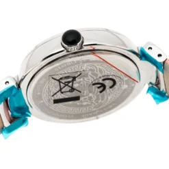 Versace Pink Mother Of Pearl Stainless Steel Leda VNC Women's Wristwatch 38 Mm For Women -Versace Official Website luxury women versace used watches p235938 003