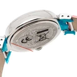 Versace Pink Mother Of Pearl Stainless Steel Leda VNC Women's Wristwatch 38 Mm For Women -Versace Official Website luxury women versace used watches p235938 004