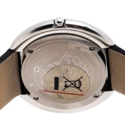 Versace Silver Stainless Steel Thea A7Q Women's Wristwatch 39MM For Women -Versace Official Website luxury women versace used watches p250953 001