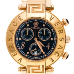 Versace Black Rose Gold Plated Steel Aion 68C Women's Wristwatch 40 Mm For Women -Versace Official Website luxury women versace used watches p251073 006