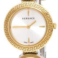 Versace White Gold Tone Signature Medusa Stud Icon VERF008 Women's Wristwatch 26 Mm For Women 10 Versace White Gold Tone Signature Medusa Stud Icon VERF008 Women's Wristwatch 26 Mm For Women -Versace Official Website luxury women versace used watches p257874 003