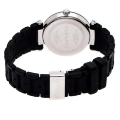 Versace Black Ceramic Stainless Steel Rubber Reve 92Q Women's Wristwatch 35 Mm For Women -Versace Official Website luxury women versace used watches p264207 007