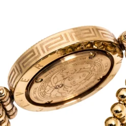 Versace Mother Of Pearl Rose Gold Plated Stainless Steel Eon 79Q-IC Women's Wristwatch 33 Mm For Women -Versace Official Website luxury women versace used watches p294918 008