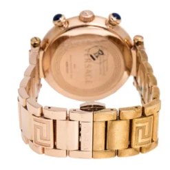 Versace Mother Of Pearl Rose Gold Plated Steel Reve 68C Women's Wristwatch 40 Mm For Women -Versace Official Website luxury women versace used watches p299214 001