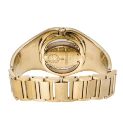 Versace White Opaline Yellow Gold Plated Stainless Steel Diamonds Eclissi 83Q Women's Wristwatch 39 Mm For Women -Versace Official Website luxury women versace used watches p325608 002