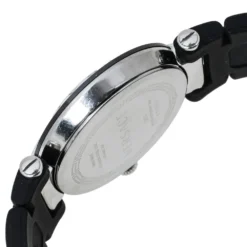 Versace Black Ceramic And Stainless Steel Diamond Reve 92Q Women's Wristwatch 35 Mm For Women -Versace Official Website luxury women versace used watches p327701 004