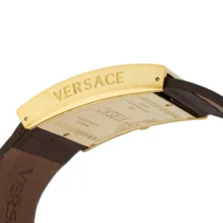 Versace White Yellow Gold Tone Stainless Steel V-Greca 64Q Women's Wristwatch 36 Mm For Women -Versace Official Website luxury women versace used watches p339258 005