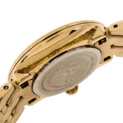 Versace Gold Tone Stainless Steel V-Flare VEBN Women's Wristwatch 28 Mm For Women -Versace Official Website luxury women versace used watches p356008 003