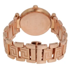 Versace Black Rose Gold Plated Stainless Steel Diamond Reve 68Q Women's Wristwatch 35 Mm For Women -Versace Official Website luxury women versace used watches p359757 001