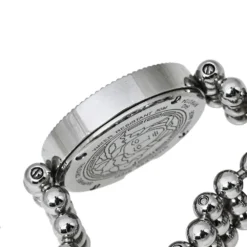 Versace White Stainless Steel Eon Soiree 94Q Quartz Women's Wristwatch 27 MM For Women -Versace Official Website luxury women versace used watches p371450 004