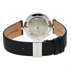 Versace Mother Of Pearl Stainless Steel Leather Eon 79Q Women's Wristwatch 34 Mm For Women -Versace Official Website luxury women versace used watches p417544 002