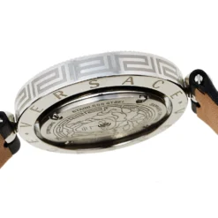 Versace Mother Of Pearl Stainless Steel Leather Eon 79Q Women's Wristwatch 34 Mm For Women -Versace Official Website luxury women versace used watches p417544 004