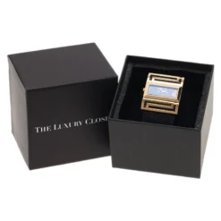 Versace Black Gold-Plated Stainless Steel Beauville Women's Wristwatch 40MM For Women -Versace Official Website luxury women versace used watches p42869 005