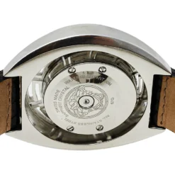 Versace Black Stainless Steel Python Leather Diamonds Destiny 67Q Women's Wristwatch 39 Mm For Women -Versace Official Website luxury women versace used watches p429809 011