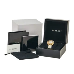 Versace White Gold Plated Stainless Steel Python Leather Destiny Spirit 86Q Women's Wristwatch 39 Mm For Women 21 Versace White Gold Plated Stainless Steel Python Leather Destiny Spirit 86Q Women's Wristwatch 39 Mm For Women -Versace Official Website luxury women versace used watches p444523 005