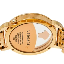Versace Purple Gold Plated Stainless Steel Krios 93Q Women's Wristwatch 38 Mm For Women 11 Versace Purple Gold Plated Stainless Steel Krios 93Q Women's Wristwatch 38 Mm For Women -Versace Official Website luxury women versace used watches p445321 007