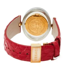 Versace Red Two Tone Stainless Steel Leather Diamond Eon Ellipsis 91Q Women's Wristwatch 32 Mm X 40 Mm For Women 14 Versace Red Two Tone Stainless Steel Leather Diamond Eon Ellipsis 91Q Women's Wristwatch 32 Mm X 40 Mm For Women -Versace Official Website luxury women versace used watches p465471 007