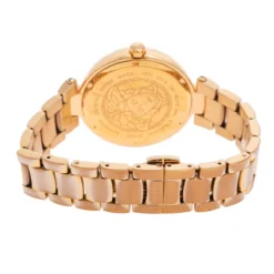 Versace Gold Tone Stainless Steel Mystique Hibiscus I9Q80D2HI-S080 Women's Wristwatch 38 Mm For Women -Versace Official Website luxury women versace used watches p473192 010